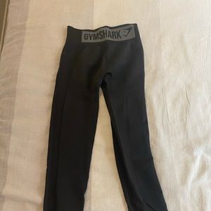 Gymshark high waisted flex leggings (black)